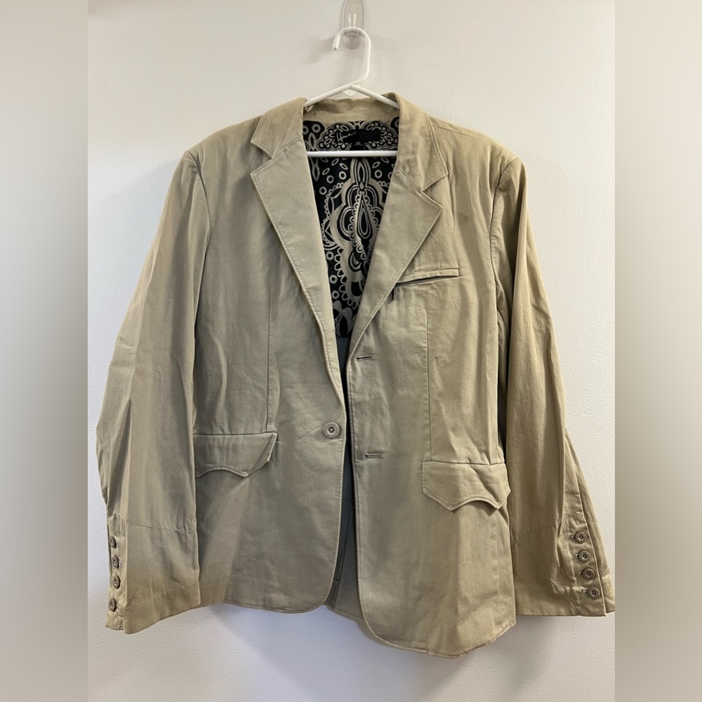 House of Howe Off Black Blazer.  Size 42